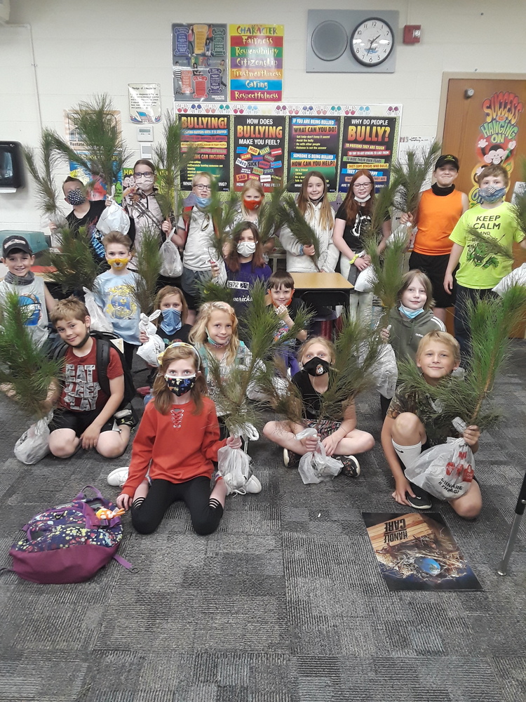 Fourth Graders celebrated Arbor Day!