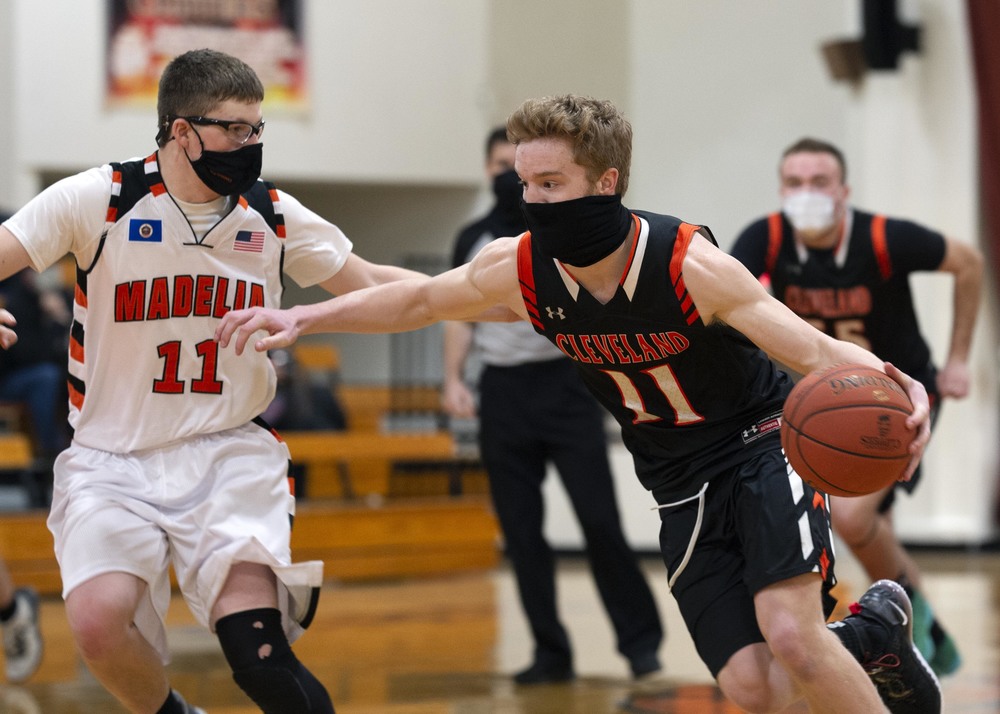 Varsity boys blast through visiting Madelia