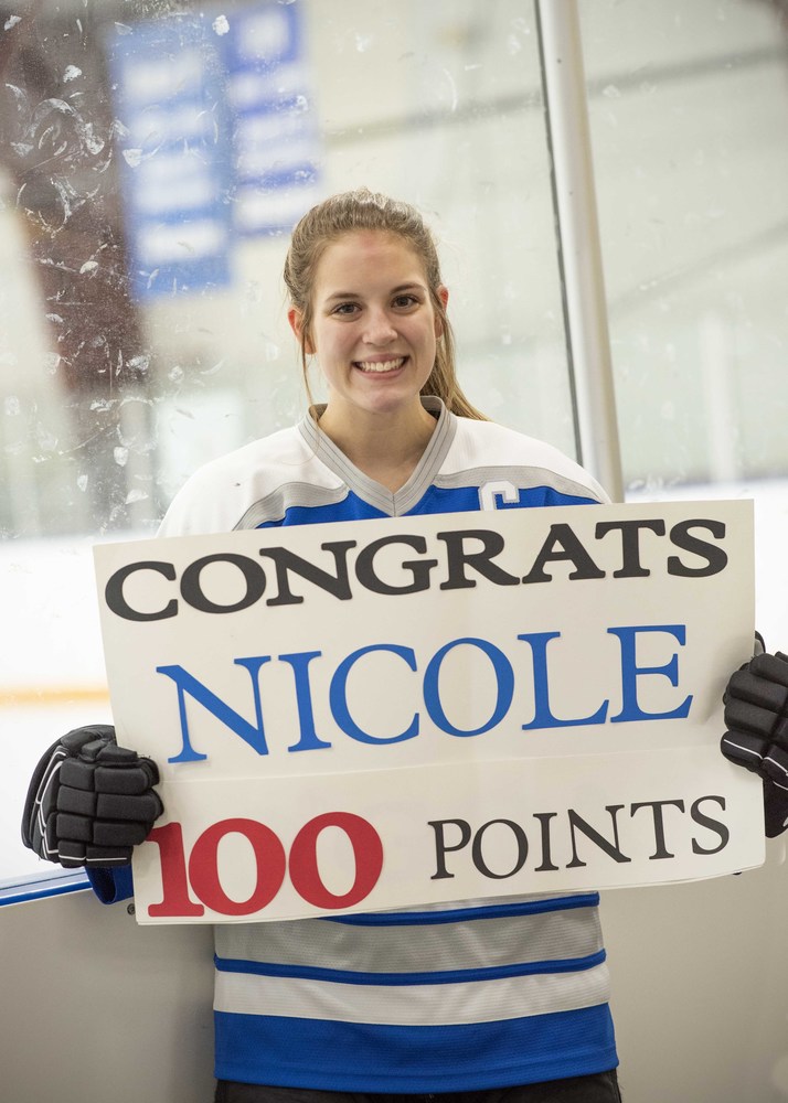 McCabe earns 100th career point