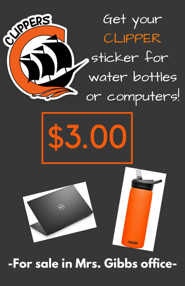 Clipper Sticker